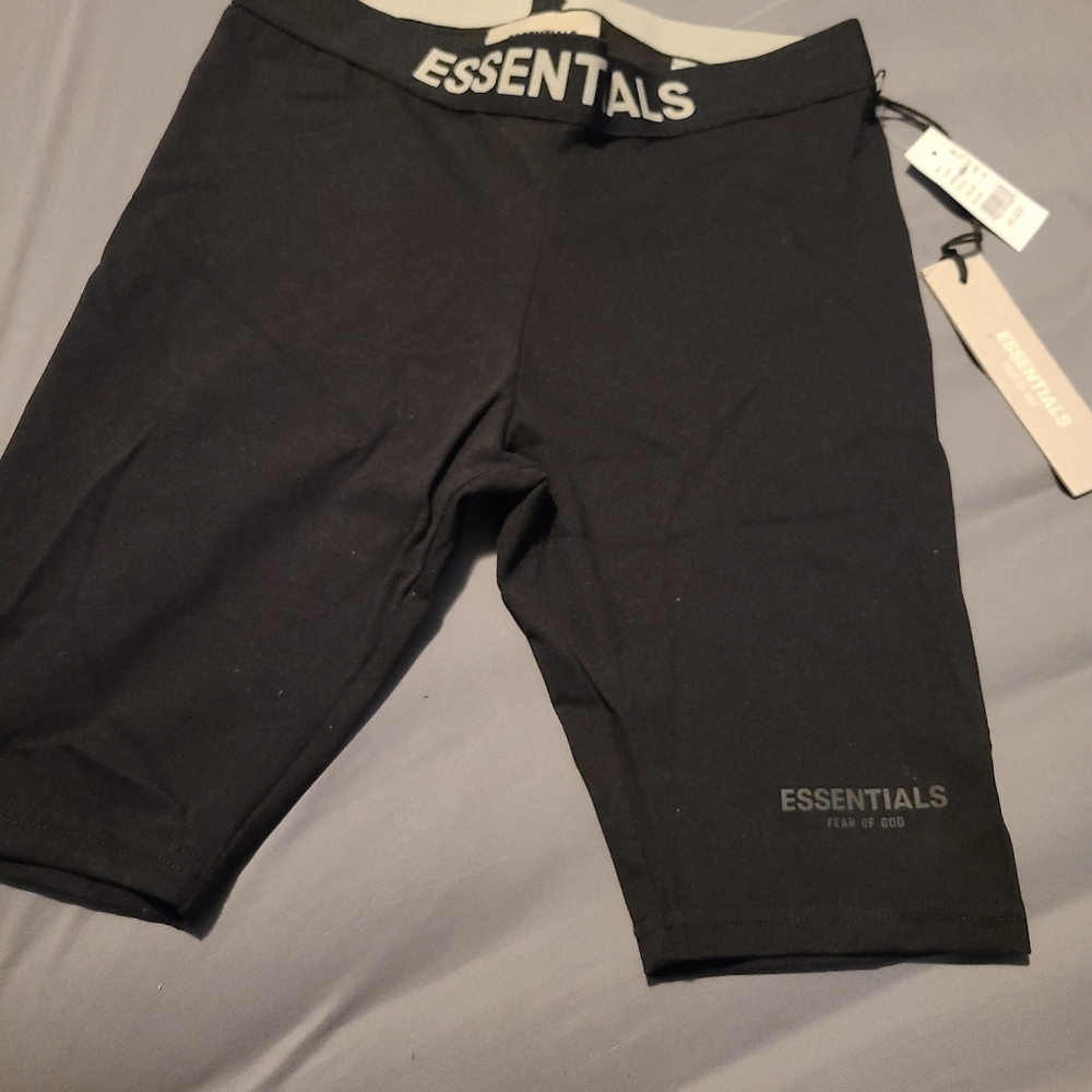 Fear of God Essentials Biker Shorts - Size XS